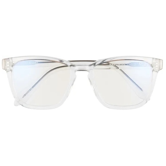 QUAY Hardwire Blue Light Glasses Clear Frame Bluelight Blocking Lens Unisex NWT - Picture 7 of 10